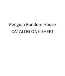 Catalog One-Sheet cover