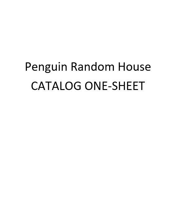 Catalog One-Sheet