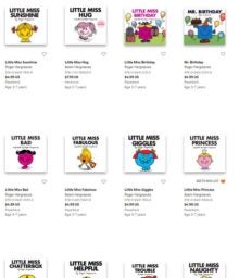 Mr. Men Little Miss Bestsellers cover