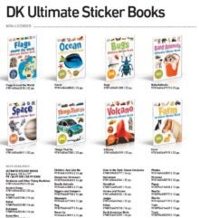 DK Sticker Books cover