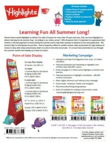 Highlights Summer Workbook display cover