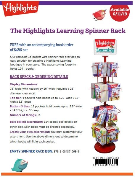 Highlights Learning Spinner Rack