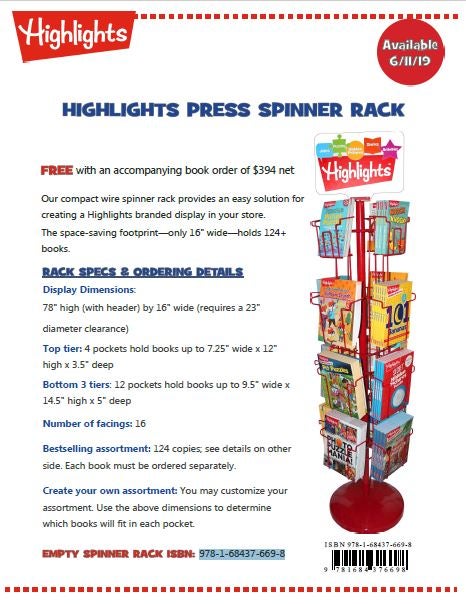 Highlights Press Spinner Rack