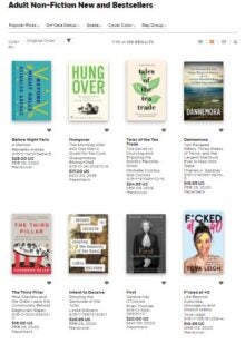Adult Non-Fiction New and Bestsellers cover