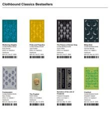 Clothbound Classics Bestsellers cover
