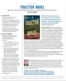 Tractor Wars- Ben Bella Sell Sheet cover