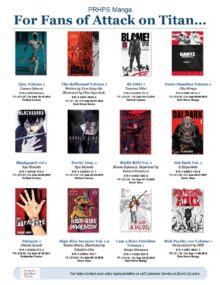 For Fans of Attack on Titan Sell Sheet cover