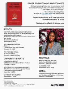 Becoming Abolitionists Sell Sheet cover