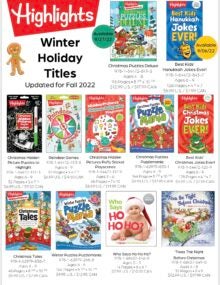 Holidays with Highlights Press – Winter Holidays F22 cover