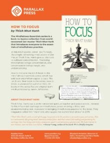 How to Focus Mindfulness cover