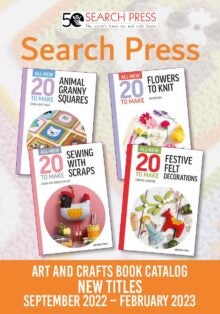Search Press September 2022-February 2023 Front-list Catalog cover
