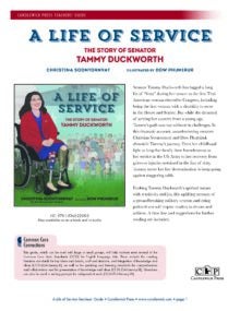 A Life of Service: The Story of Senator Tammy Duckworth Teacher’s Guide cover