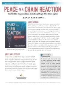 Peace Is a Chain Reaction Discussion Guide cover