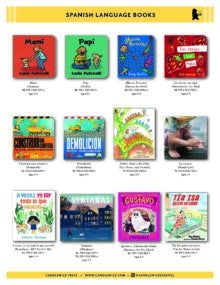 Candlewick Spanish Language Children’s Books Sell Sheet cover