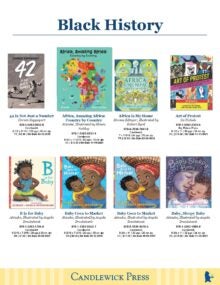 Candlewick Black History Month 2023 cover