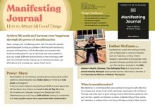 Manifesting Journal Sell Sheet cover