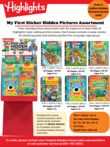 My First Sticker Hidden Pictures Assortment Sell Sheet cover