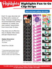 Spring 2023 Clip Strip Sell Sheet cover