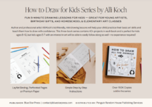 How to Draw for Kids Series Sell Sheet cover