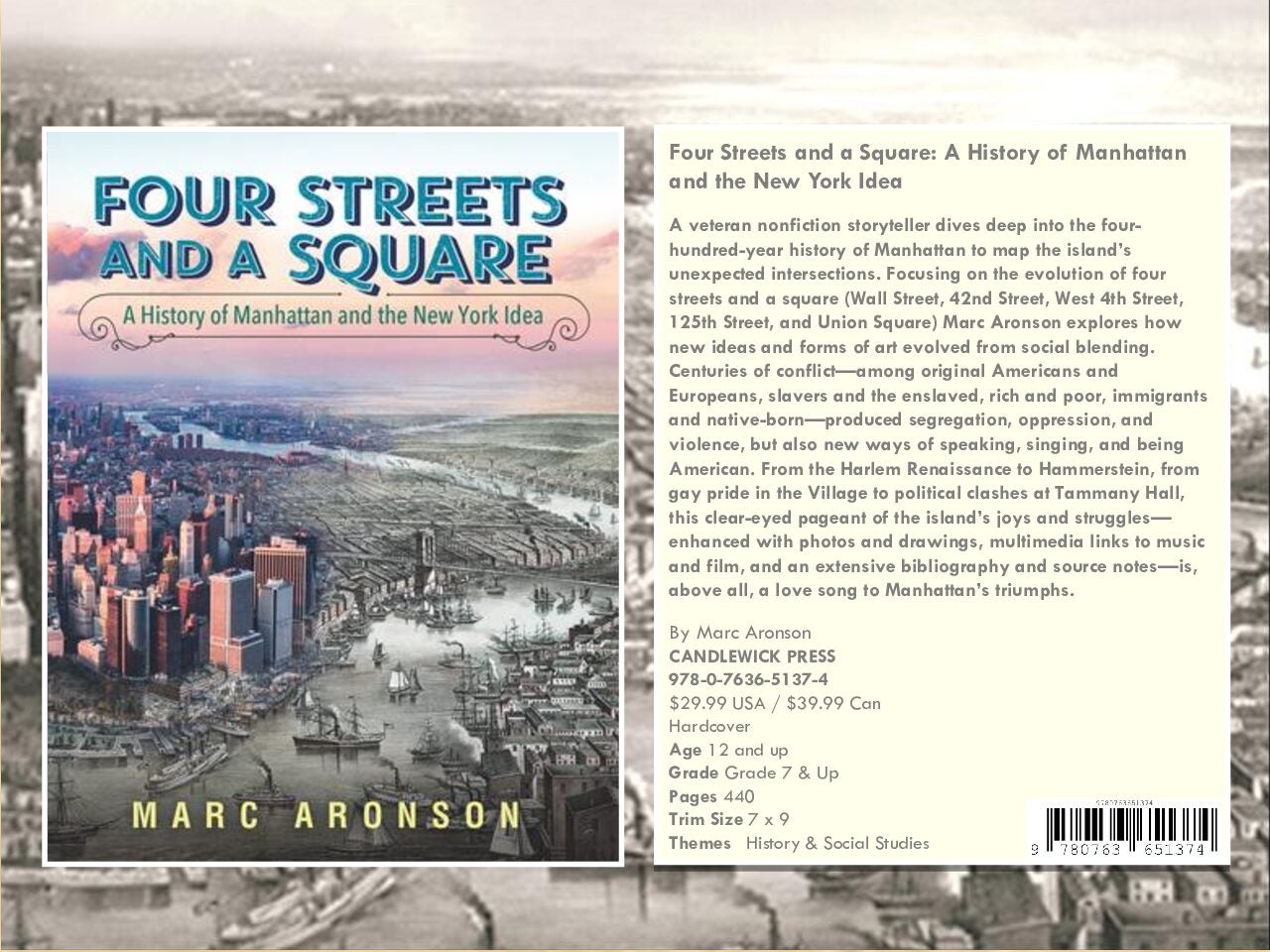 Four Streets and a Square Sell Sheet cover