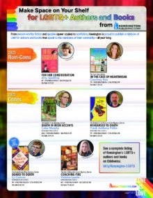 Kensington LGBTQ+ Authors and Books Sell Sheet cover