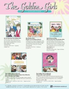 Golden Girls Sell Sheet cover