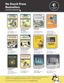 No Starch Press Bestsellers Sell Sheet cover