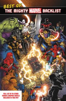 Mighty Marvel Backlist Catalog 2023 cover