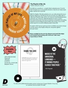 The Playlist of My Life Sell Sheet cover