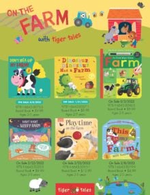 Farm Books from Tiger Tales Sell Sheet cover