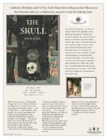 John Klassen- The Skull- Sell Sheet cover