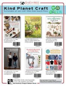Search Press Go Green Crafting Sell Sheet cover
