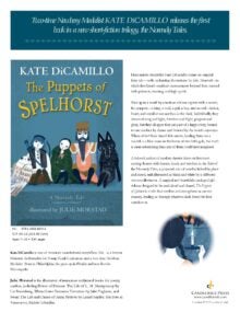 The Puppets of Spelhorst Sell Sheet cover