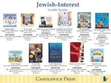 Candlewick Jewish-Interest Backlist Sell Sheet cover