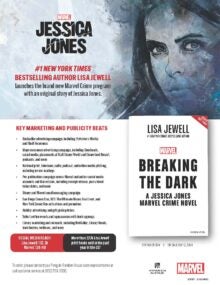 Breaking the Dark: A Jessica Jones Marvel Crime Novel cover