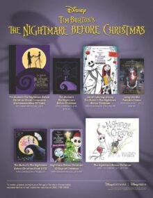 Nightmare Before Christmas Sell Sheet cover