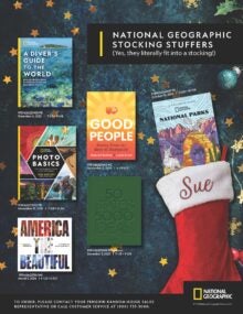 National Geographic Stocking Stuffer Sell Sheet cover