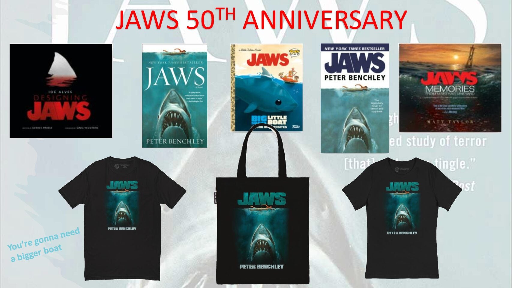 JAWS – 50th Anniversary cover