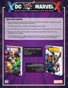 DC VS Marvel Sell Sheet cover
