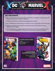 DC VS Marvel Sell Sheet cover
