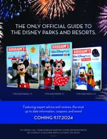 Birnbaum’s 2025 Official Guides to Disney Parks and Resorts cover