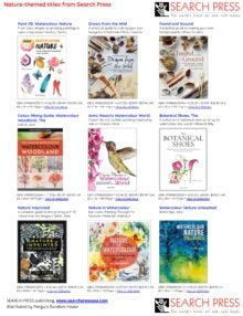 Search Press Nature Themed Sell Sheet cover