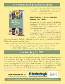 The Vermont Farm to Table Sell Sheet cover
