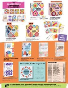 Search Press Card Deck Collection Sell Sheet cover
