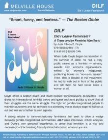 DILF: Did I Leave Feminism? Sell Sheet cover