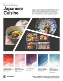Japanese Cuisine Sell Sheet cover
