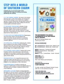The Southener’s Y’Allmanac Sell Sheet cover