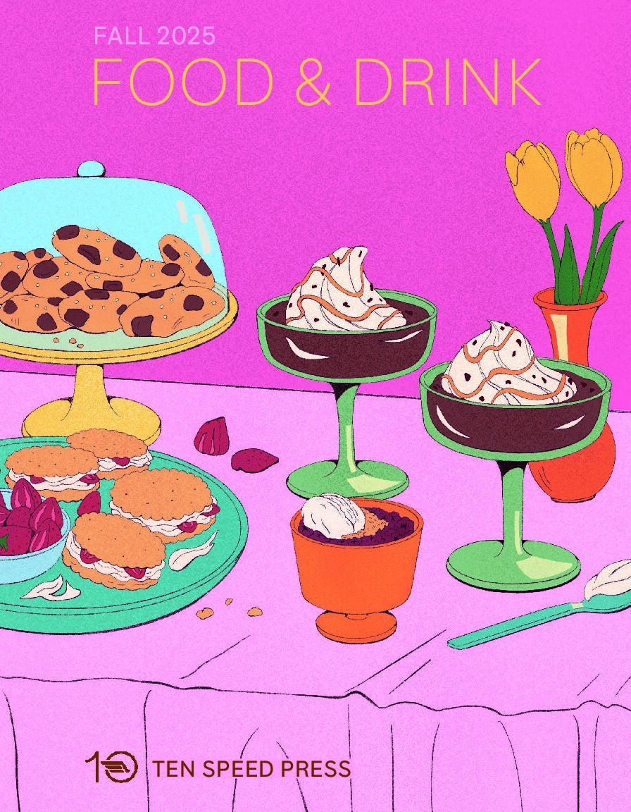 Ten Speed Press Fall 2025 Food & Drink Catalog cover