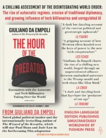 The Hour of the Predator Sell Sheet cover