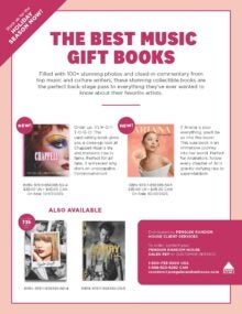 Hearst Home Music Gift Books Sell Sheet cover